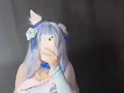 Cute girl takes selfie fingering her pussy